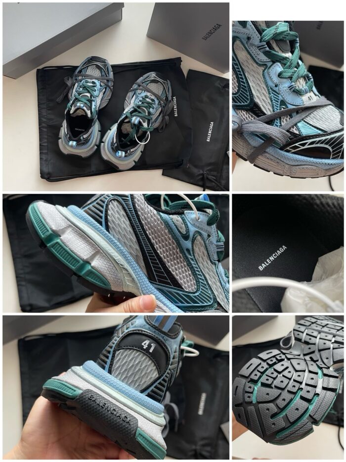 Sneakers sportive di tendenza con suola antiscivolo, design moderno in mesh e dettagli eleganti.