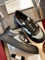 Sneakers di lusso con logo Double G, dettagli moderni e stile elegante per ogni occasione.