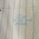 Dior, tessuto a righe con ricamo personalizzato for my real friends in stile elegante.