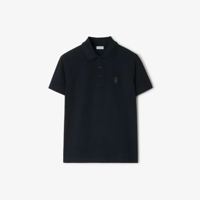 Maglietta polo navy classica, versatile, elegante e comoda per ogni occasione quotidiana.