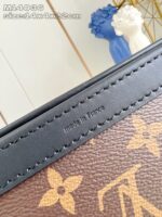 Borsa di lusso in pelle monogramma, Made in France, alta qualità e artigianato elegante.