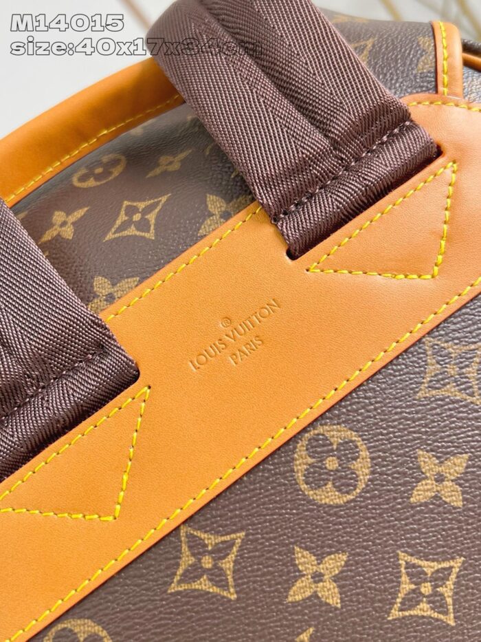 Borsa Louis Vuitton monogramma in tela e pelle, elegante, resistente e di alta qualità.