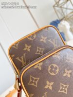 Borsa di lusso monogramma in pelle, elegante, compatta e versatile per ogni occasione.