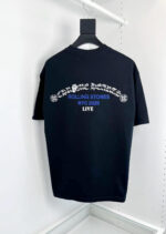 Maglietta Rolling Stones NYC 2023, merchandising concerto rock band, stile casual e di tendenza.