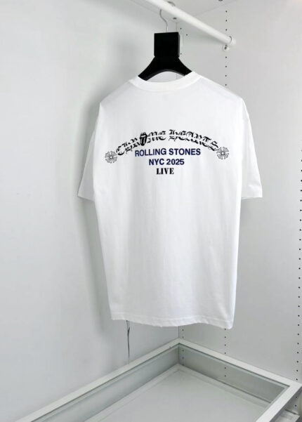 Maglietta Rolling Stones NYC 2025 live, moda casual, apparel musicale, t-shirt rock band.
