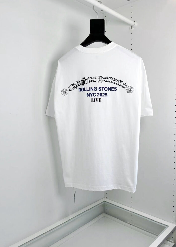 Maglietta Rolling Stones NYC 2025 live, moda casual, apparel musicale, t-shirt rock band.